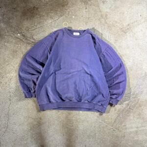 Vintage 90’s Smith & Hawken Blue Boxy Crewneck Sweatshirt